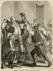 The Populace Compelling Louis XVI to Adopt the Red Cap