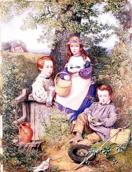The Prator Family Beneath a Tree