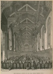 The Princess Louise at the New Inner Temple Hall