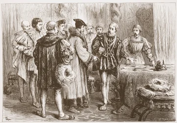 The Protestant Princes signing their Confession