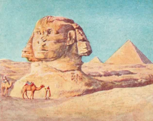 The Pyramids and Sphinx