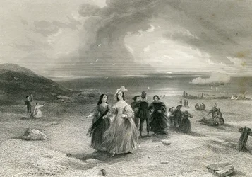 The Queen at Burlington, by R. Wallis