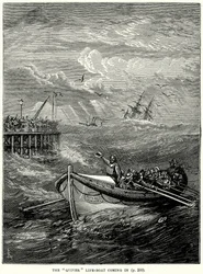 The "Quiver" Life-Boat Coming In