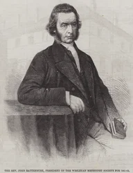 The Reverend John Rattenbury, President of the Wesleyan Methodist Society for 1861-62
