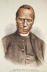 The Right Rev. Dr. Crowther, illustration from The Pictorial Edition of the Life and Discoveries of David Livingstone by J. Ewing Richie