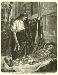 The Roman Emperor before the Corpse of Alexander