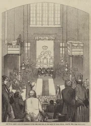 The Royal Assent given by Commission to the New Corn Bill, in the House of Lords, Friday, 26 June 1846