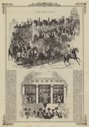 The Royal Procession to Ascot Races