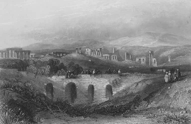 The Ruins of Djerash, the Ancient Gergesa