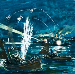 The Russian Forces Mistake a British Fishing Fleet for Invading Japanese