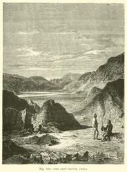 The Salt Range, India