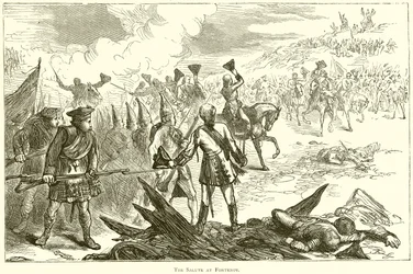 The Salute at Fontenoy