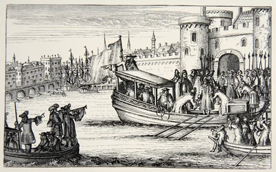 The Seven Bishops returning from the Tower, 1688