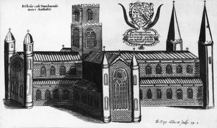 The Southern Exterior of Durham Cathedral, 1660