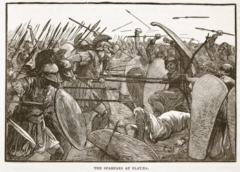 The Spartans at Platea