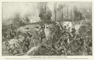 The Splendid Exploit of the Canadians on Passchendaele Ridge, World War I