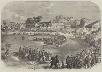 The Spring Meeting at Yokohama, Race of Japanese Officers, the Start
