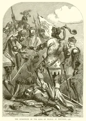 The Surrender of the King of France at Poictiers, 1356