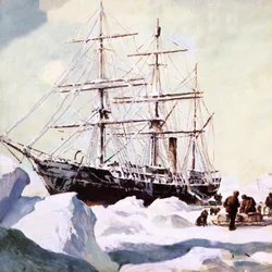 The Terra Nova in the Antarctic