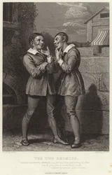 The Two Dromios, Comedy of Errors, Act V, Scene I