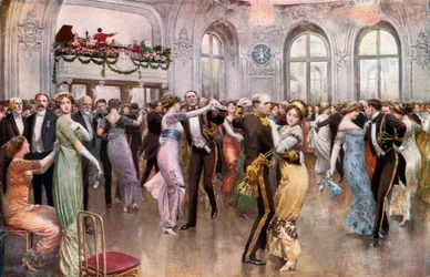 The United States Navy League Ball at the Savoy