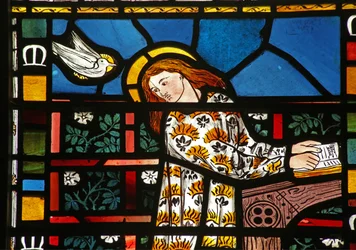 The Virgin Mary at the Annunciation