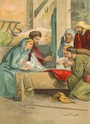 The birth of Christ