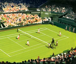 The Centre Court at Wimbledon