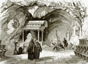 The Chapel of St. Rosalia Near Palermo, in Sicily