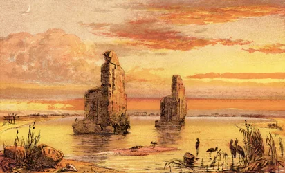 The Colossal Statues of Thebes