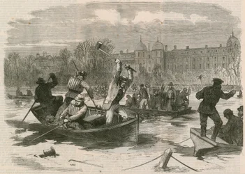 The Disaster on the Ice at Regents Park; Dragging the Lake for the Dead