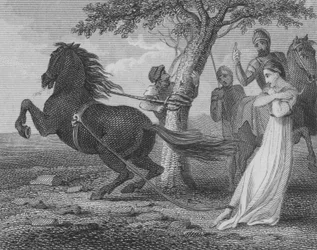 The Execution of Brunhilda of Austrasia by Chlothar II, 613