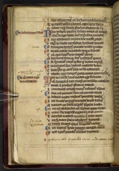 The first recorded mention of the phrase Abracadabra, as a cure for malaria, from Liber medicinalis, written by Quintus Serenus Sammonicus, Canterbury