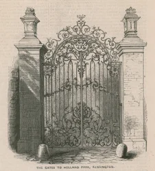 The Gates to Holland Park, Kensington
