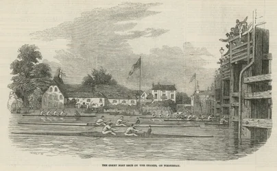 The Great Boat Race on the Thames
