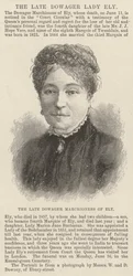 The late Dowager Marchioness of Ely