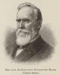The late Ex-President Rutherford Hayes, United States