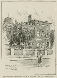 The late Lord Leighton