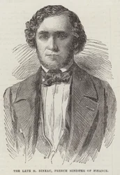The late M Bineau, French Minister of Finance