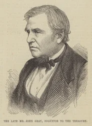 The Late Mr John Gray, Solicitor to the Treasury