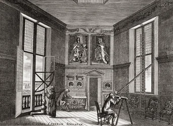 The old observing room, Greenwich, from A Short History of the English People by J. R. Green, published 1893