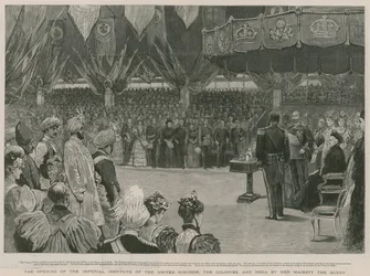 The opening of the Imperial Institute by Her Majesty the Queen