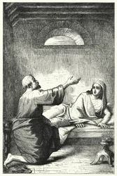 The raising of Dorcas