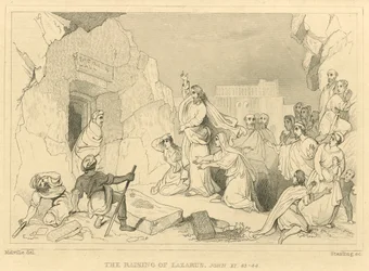 The Raising of Lazarus, John XI, 43-44