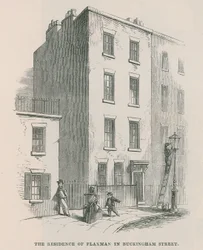 The Residence of John Flaxman in Buckingham Street
