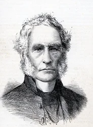 The Right Reverend Alfred Ollivant (1798-1882) Illustration from The Graphic January 13th, 1883