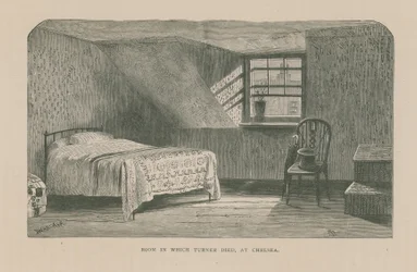 The Room in Which Artist J M W Turner Died
