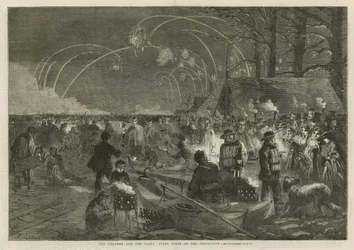 The Weather and the Parks: Night Scene on the Serpentine