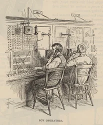 The Working of the Telephone: Boy Operators