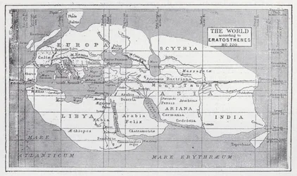 The world according to Eratosthenes, BC 220